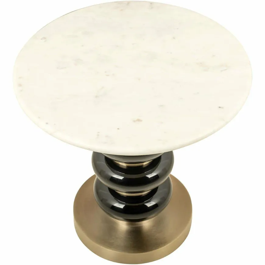 Richmond Interiors Bijzettafel Boann Zwart