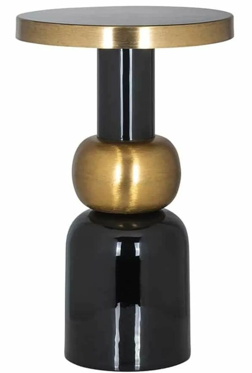 Richmond Interiors Bijzettafel Mose 41Ø (Black)