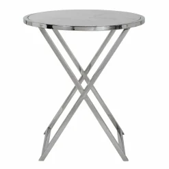 Richmond Interiors Bijzettafel Jaimy met marmeren top groot