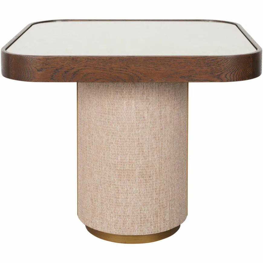 Richmond Interiors Bijzettafel Willox brown including glass