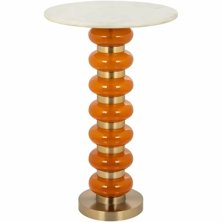 Richmond Interiors Bijzettafel Barbara orange