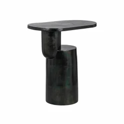 Richmond Interiors Bijzettafel Denzell zwart (Black)