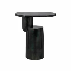 Richmond Interiors Bijzettafel Denzell zwart (Black)