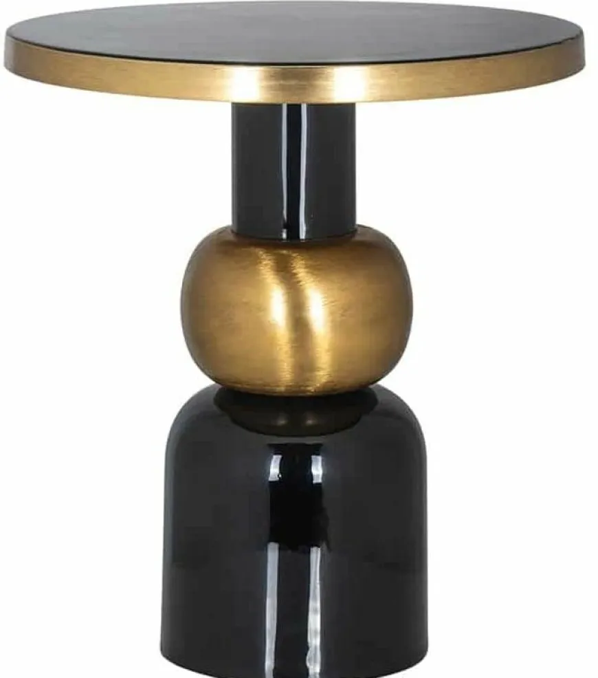 Richmond Interiors Bijzettafel Mose 51Ø (Black)