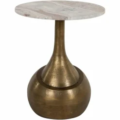Richmond Interiors Bijzettafel Sia geborsteld Goud