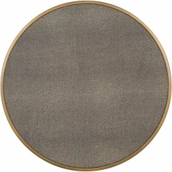 Richmond Interiors Bijzettafel Bloomville met glas set van 2 Goud
