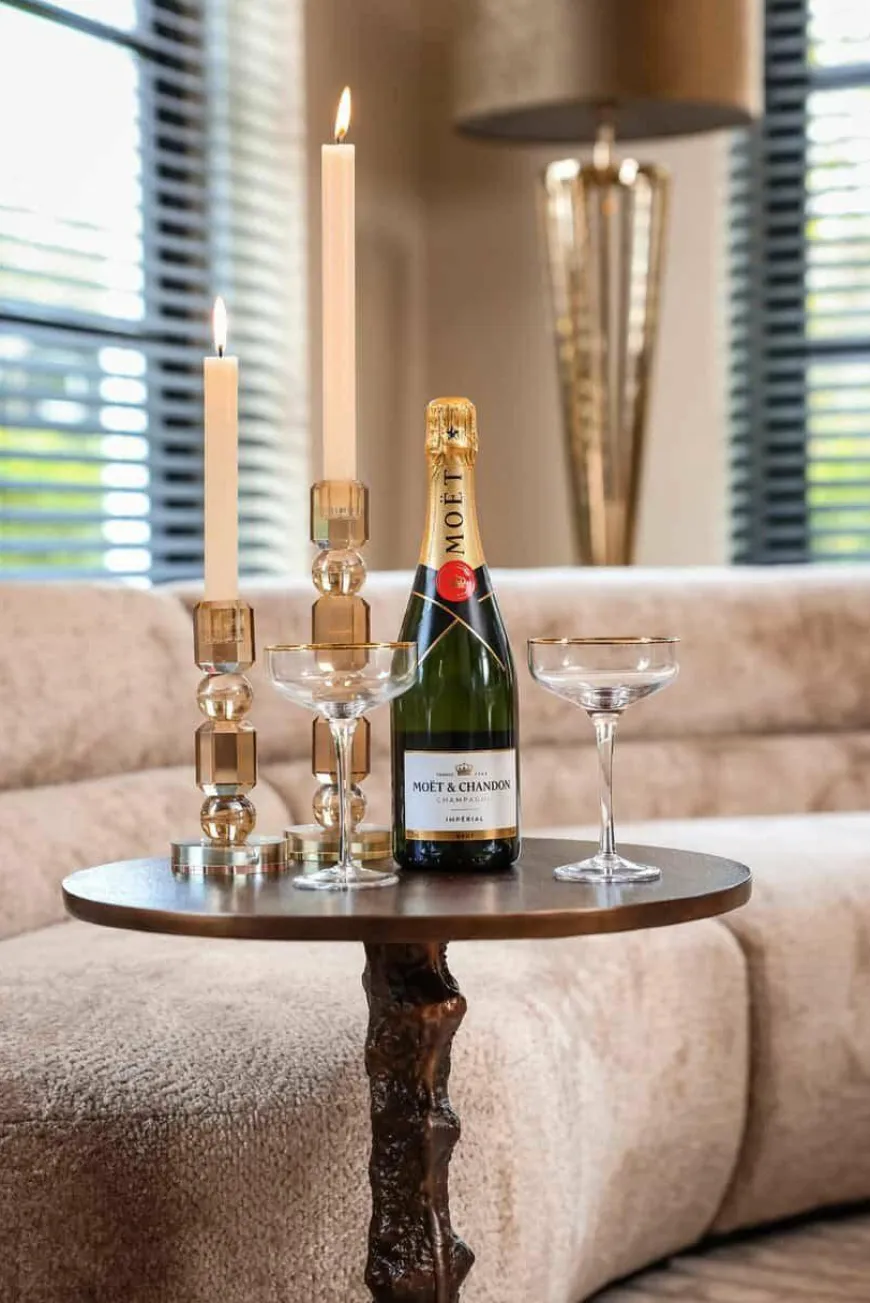 Richmond Interiors Bijzettafel Misty Bronze