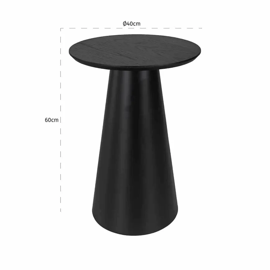 Richmond Interiors Bijzettafel Jazz (Black)