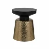 Richmond Interiors Bijzettafel Freddie (Black/gold)