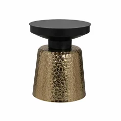 Richmond Interiors Bijzettafel Freddie (Black/gold)