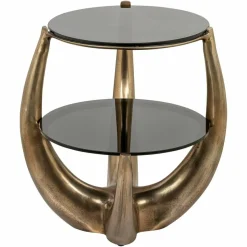 Richmond Interiors Bijzettafel Aida Goud