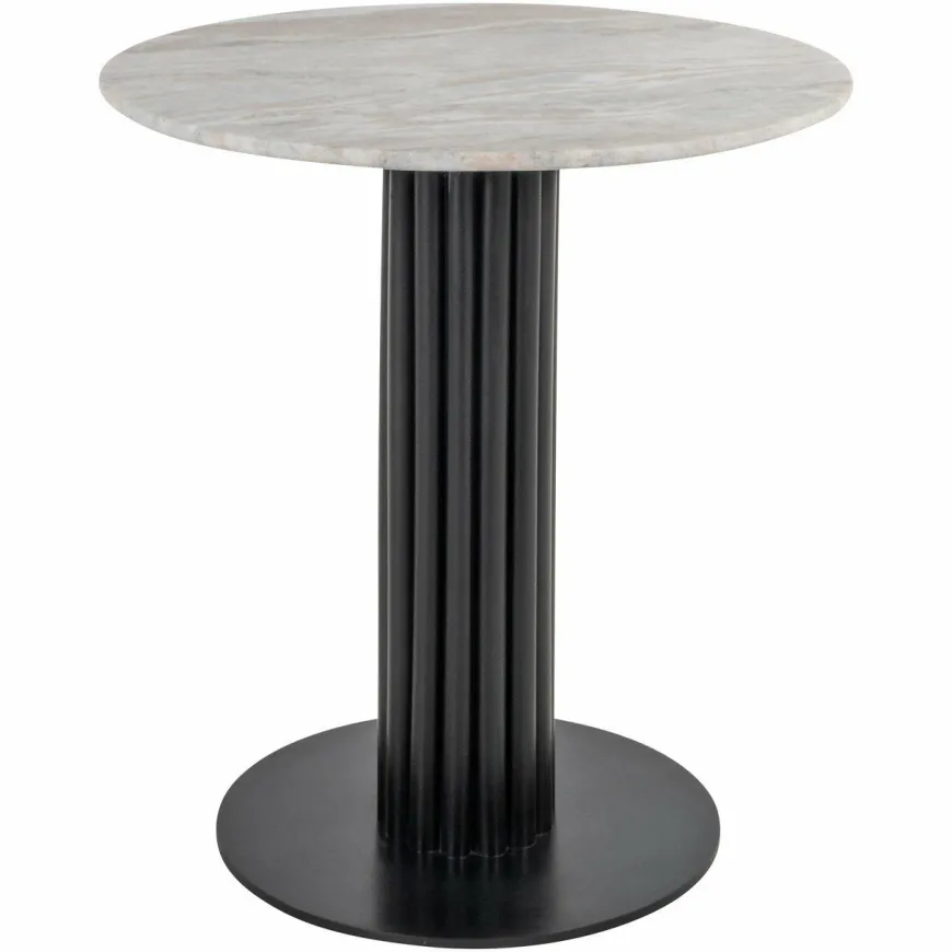 Richmond Interiors Bistrotafel Nyon Blush beige 75Ø