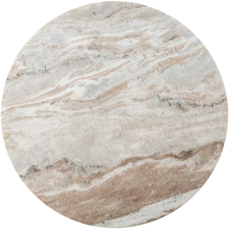 Richmond Interiors Bistrotafel Nyon Blush beige 75Ø