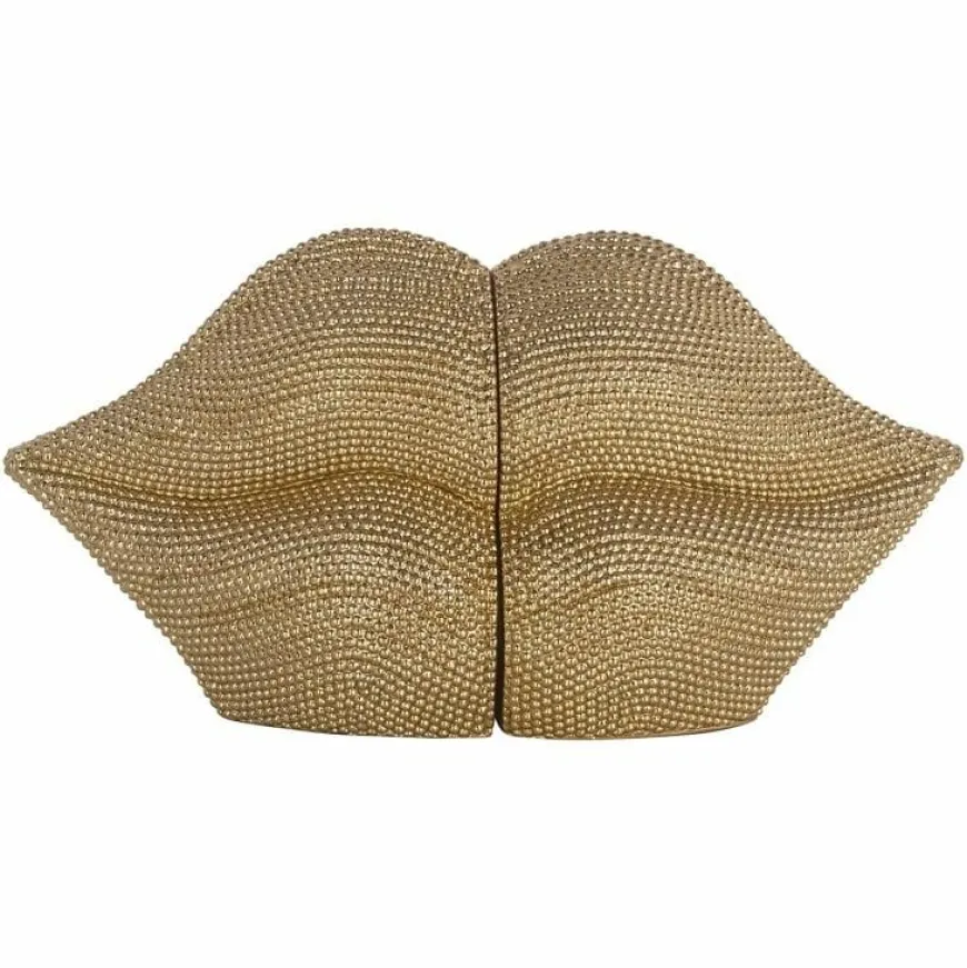 Richmond Interiors Boekenstandaard Kiss goud
