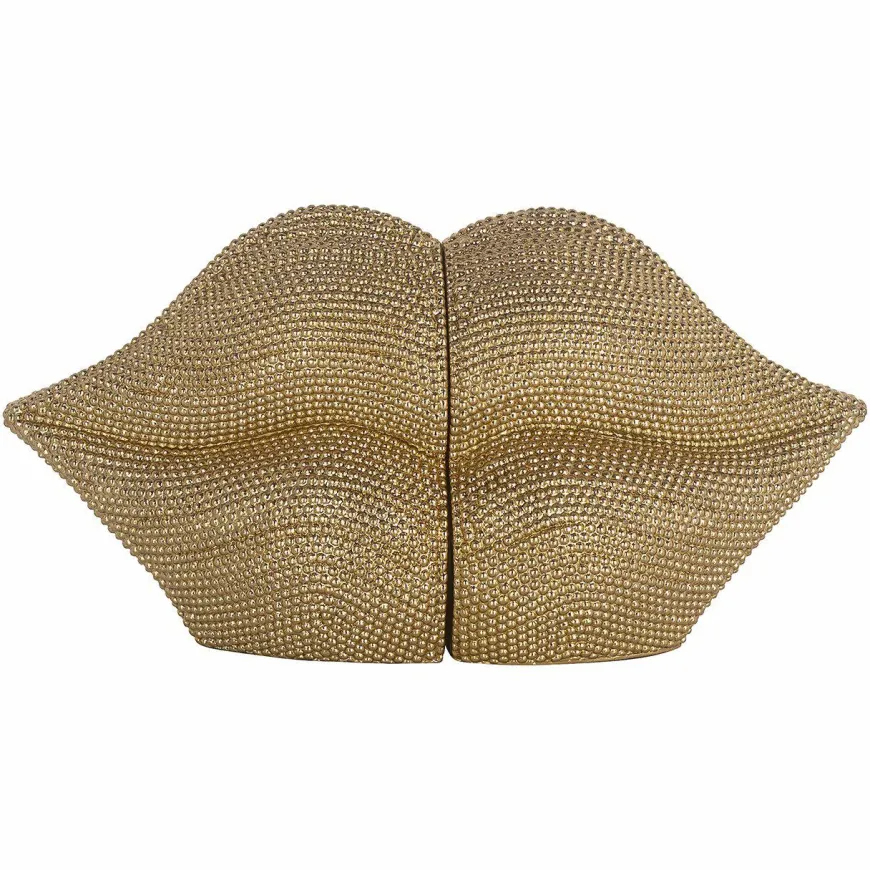 Richmond Interiors Boekenstandaard Kiss goud