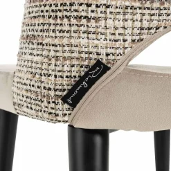 Richmond Interiors Chair Tabitha trendy nature / quartz khaki