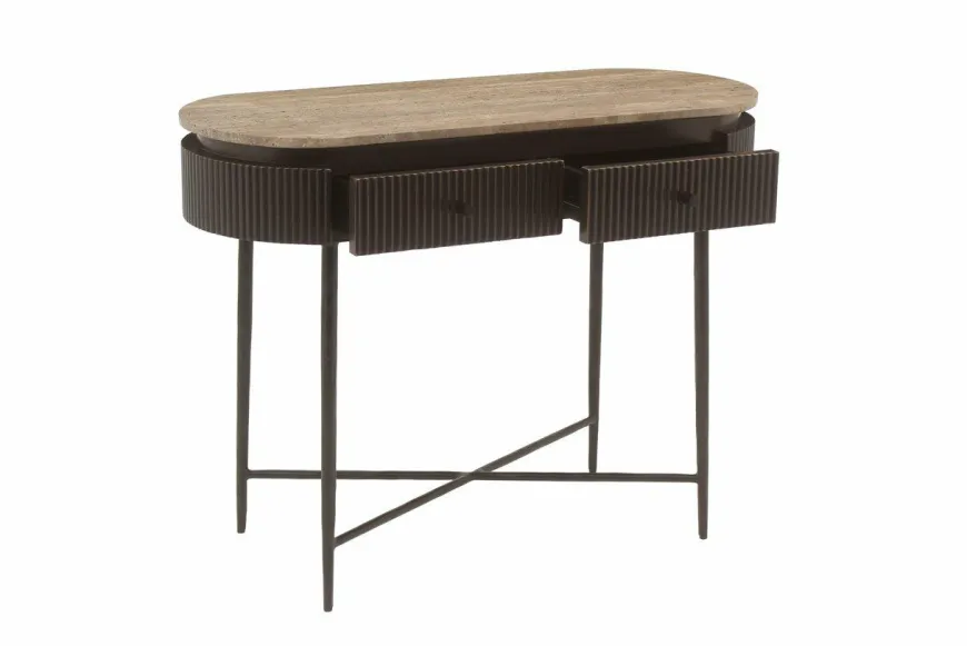 Richmond Interiors Console Russo brown