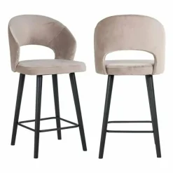 Richmond Interiors Counterstoel Savoy khaki velvet (Quartz Khaki 903)