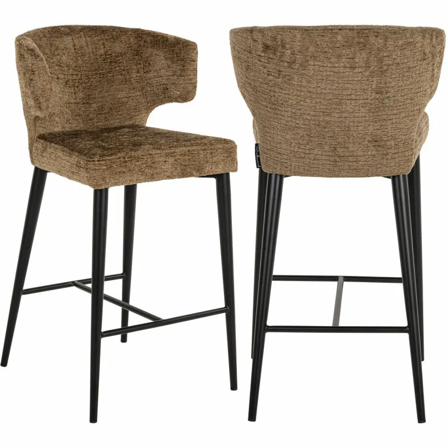 Richmond Interiors Counterstoel Taylor brandy fusion