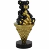 Richmond Interiors Deco object Harly Zwart/Goud