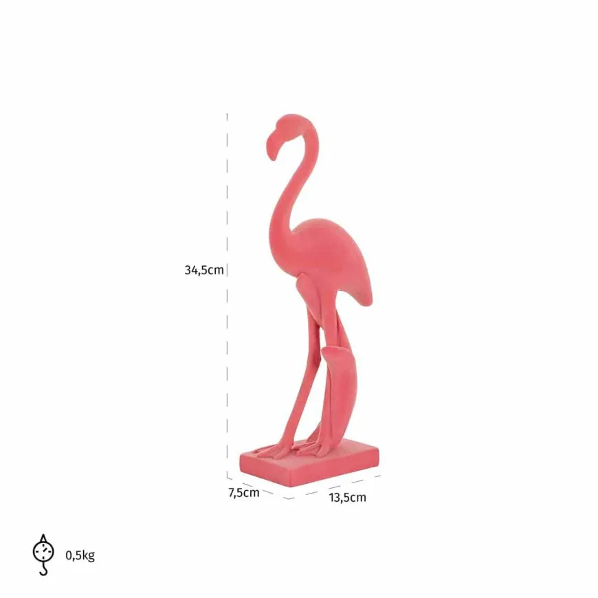 Richmond Interiors Deco object Flamant (Pink)