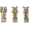 Richmond Interiors Deco object Berna set van 3 Goud