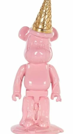Richmond Interiors Deco object icebear roze