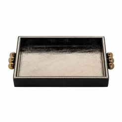 Richmond Interiors Dienblad Liv zwart goud