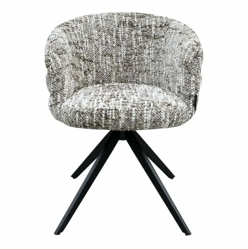 Richmond Interiors Draaistoel Serenity Bruin omara