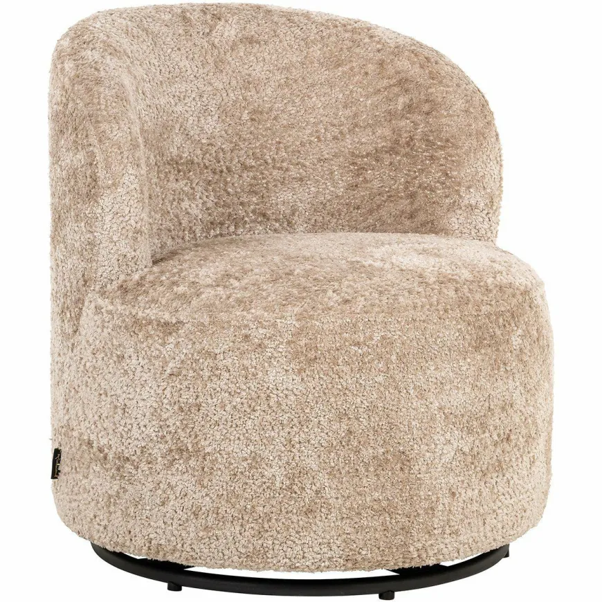 Richmond Interiors Draaistoel kids Jackie sheep nature