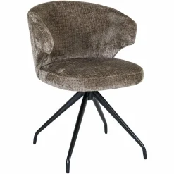 Richmond Interiors Draaistoel Milly Niagara 104 Stone Chenille