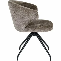 Richmond Interiors Draaistoel Milly Niagara 104 Stone Chenille