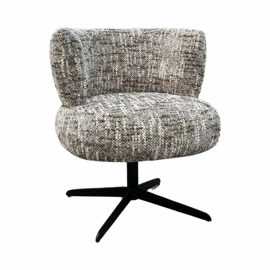 Richmond Interiors Draaistoel Alexis Bruin omara