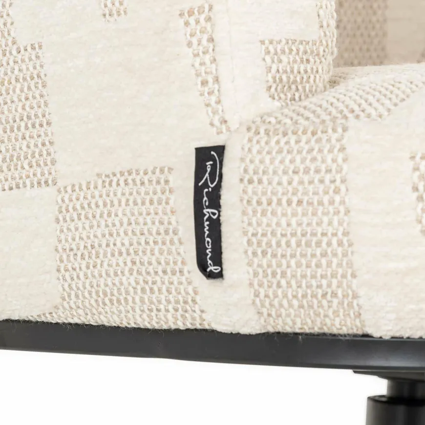 Richmond Interiors Draaifauteuil Cheyenne Beige graffic