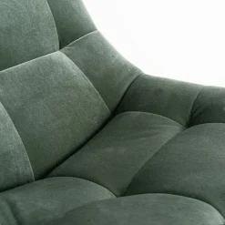 Richmond Interiors Draaifauteuil Richelle Jade Velvet (Genova 504 Jade)