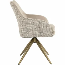 Richmond Interiors Draaifauteuil Lisonne be trendy nature / khaki velvet