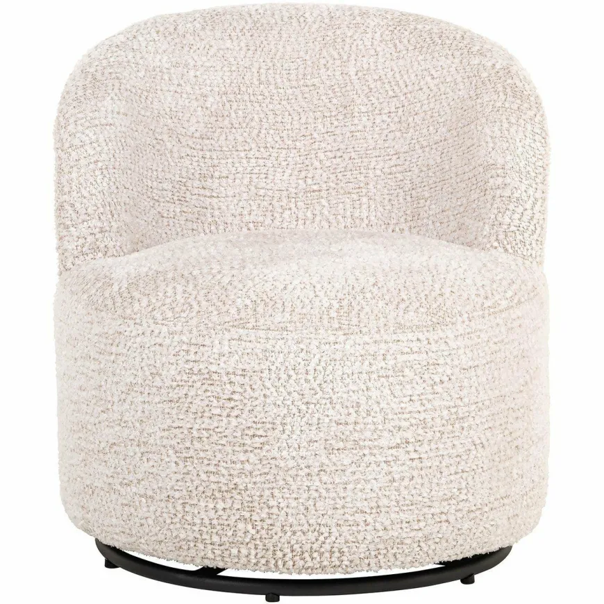 Richmond Interiors Draaistoel kids Jackie lovely cream