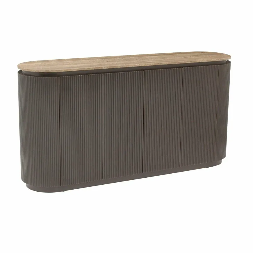 Richmond Interiors Dressoir Russo brown 4-doors