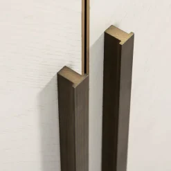 Richmond Interiors Dressoir Whitebone brass 4-deuren (Verona Grey)
