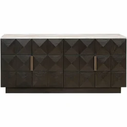 Richmond Interiors Dressoir Claremont 4-deurs Bruin