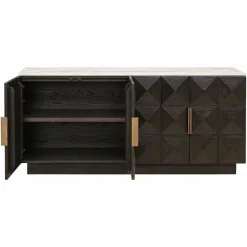 Richmond Interiors Dressoir Claremont 4-deurs Bruin