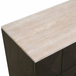 Richmond Interiors Dressoir Claremont 4-deurs Bruin