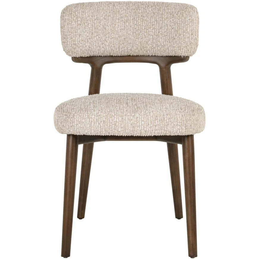 Richmond Interiors Eetkamerstoel Basker natural linear (Set of 2)