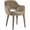 Richmond Interiors Eetkamerstoel Donnatella stone chenille
