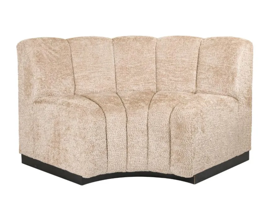 Richmond Interiors Eetkamerbank corner Hillpark lovely beige 170 cm