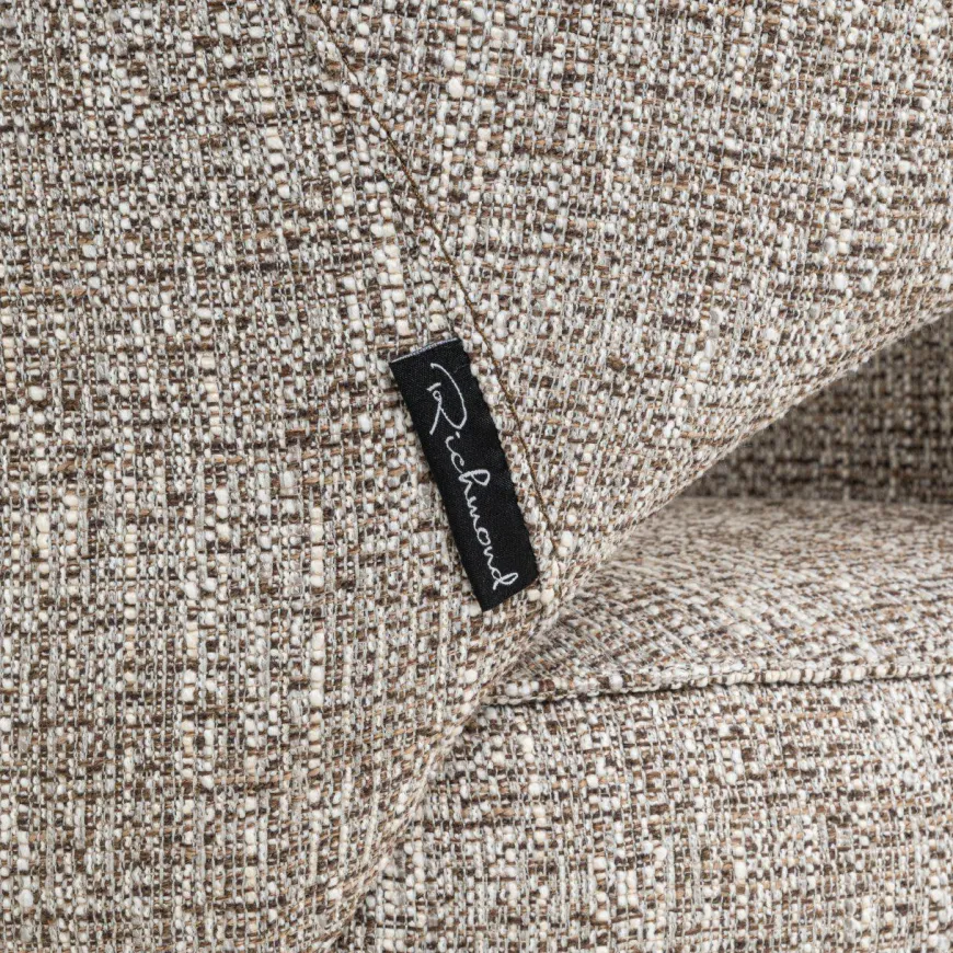 Richmond Interiors Eetkamerstoel Ginerva earth tweed swivel