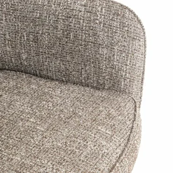 Richmond Interiors Eetkamerstoel Ginerva earth tweed swivel