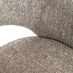 Richmond Interiors Eetkamerstoel Ginerva earth tweed swivel