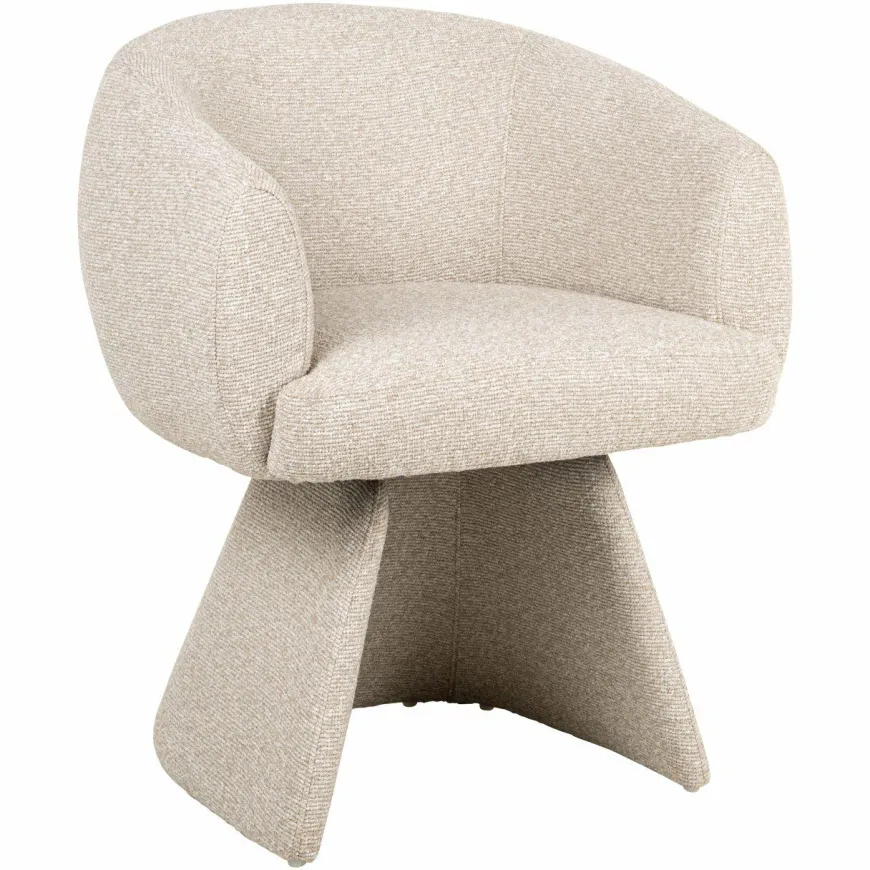 Richmond Interiors Eetkamerstoel Quiriro biscotti swivel