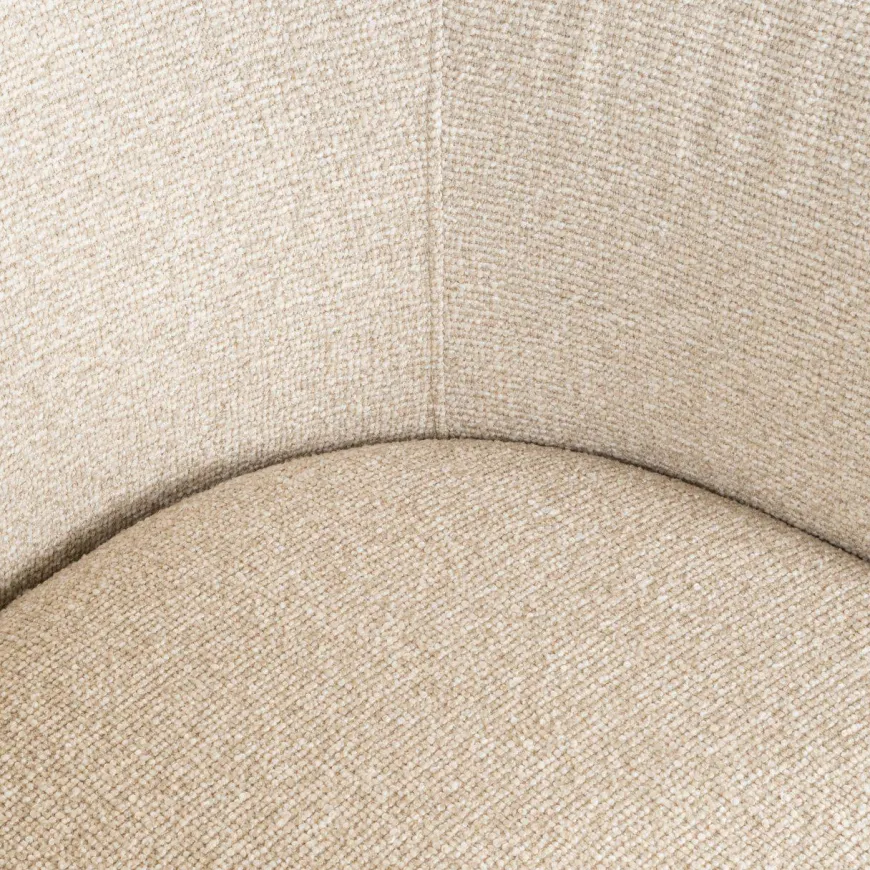 Richmond Interiors Eetkamerstoel Quiriro biscotti swivel